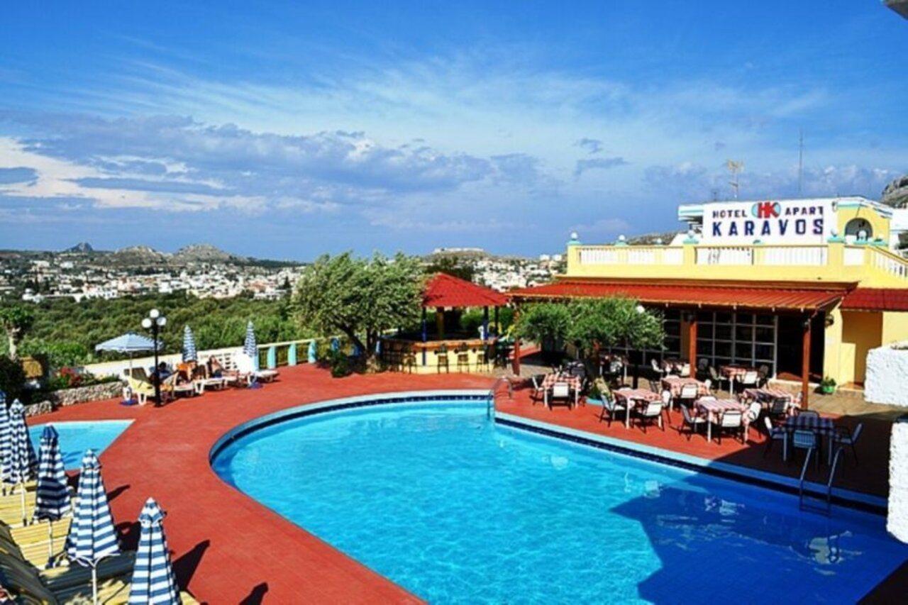 Karavos Hotel Apartments Archangelos  Buitenkant foto